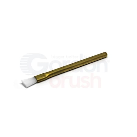 Gordon Brush Trim Nylon Bristle, Applicator Brush, Brass Handle, 12 PK BT706NG-12